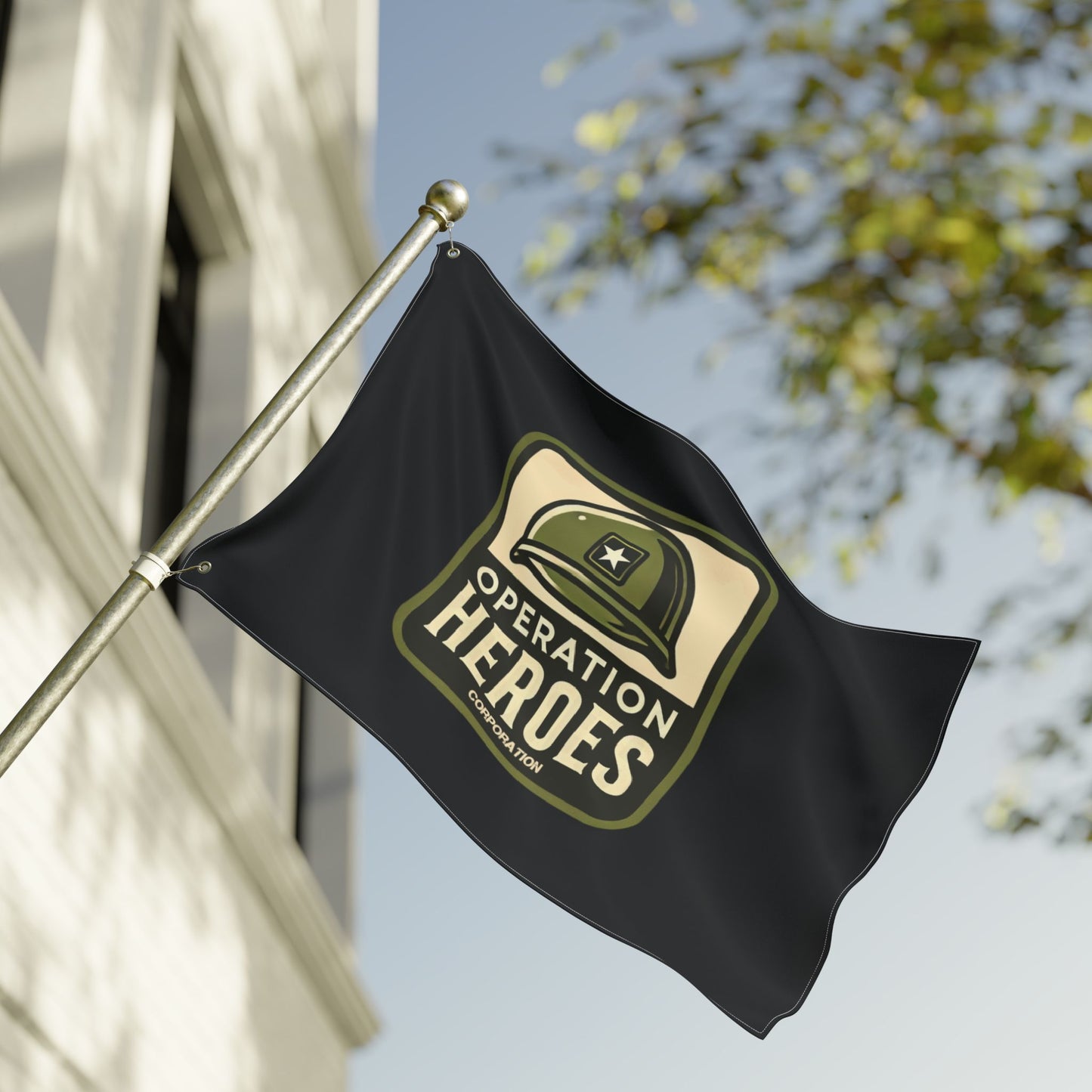 Double Sided Flag